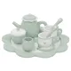 Little Dutch Houten Thee servies mint